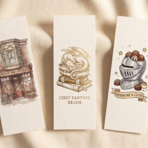 Chivalry & Chocolate Bookmark Set (3-Pack)